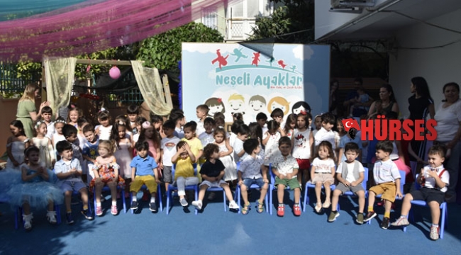 Neşeli Ayaklar'da mezuniyet töreni