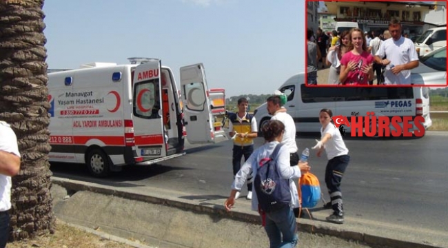 Rus turistler yaralı