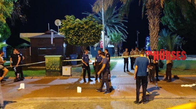 Sokak ortasında  silahlı kavga