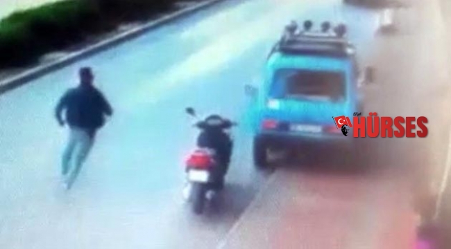 Suç makinesi, polis  aracına çarparak kaçtı