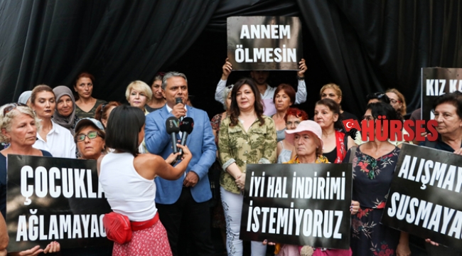 ALYAZMA ANITI SİYAH ÖRTÜYLE KAPATILDI