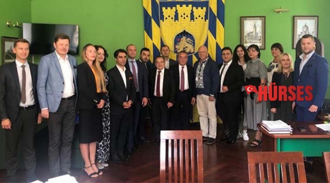 BAŞKAN BÖCEK, UKRAYNA'DA