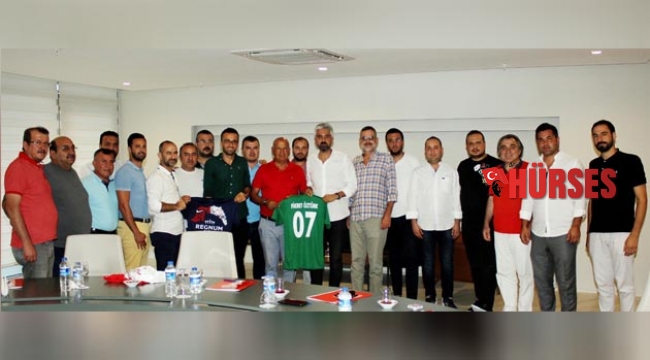 Başkan Kaçar'dan Fikret Öztürk'e ziyaret