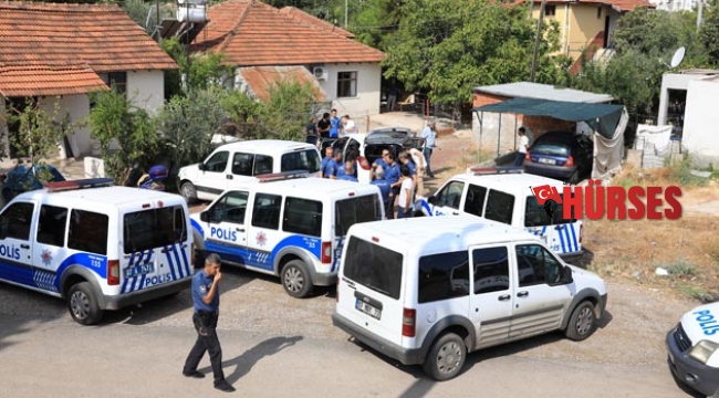 Hastane önünde çatışma