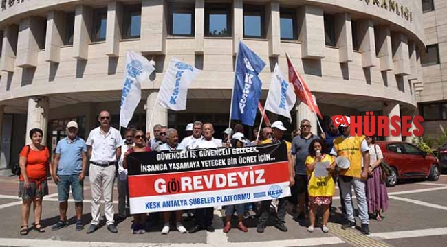 MEMURLARDAN İŞ BIRAKMA EYLEMİ