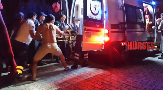 MOTOSİKLETTEN ATEŞ AÇILDI