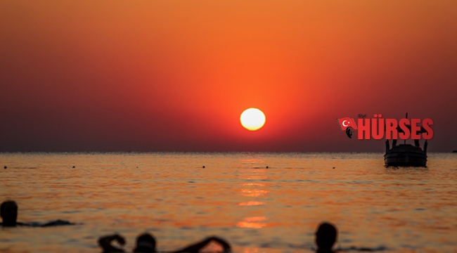 Adrasan'da gün doğumu turizmi