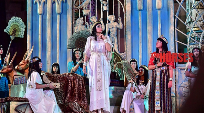 Aida operası Aspendos'ta