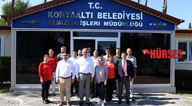 Başkan Esen, belediye  atölyelerini inceledi