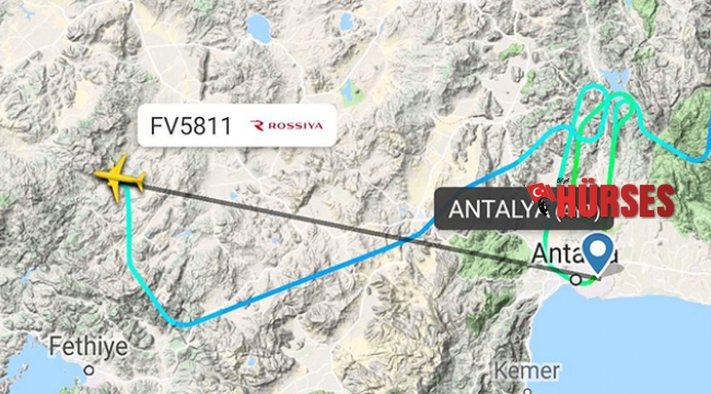 BULUTLAR HAVA TRAFİĞİNİ ETKİLEDİ