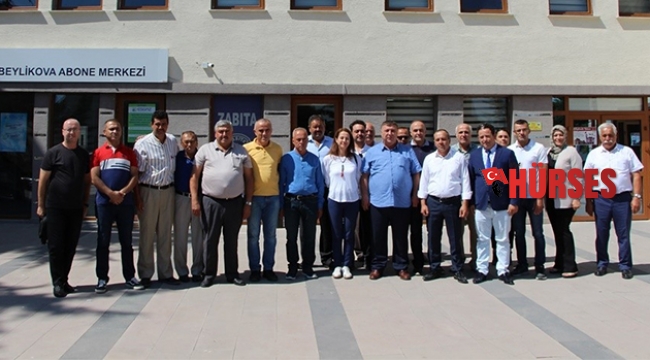 Kardeş ilçeyi incelediler