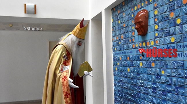 Alman Noel Baba  21. kez Demre'de