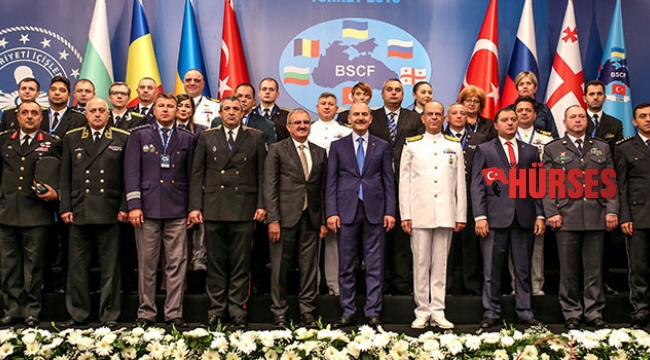BAKAN SOYLU SERT KONUŞTU