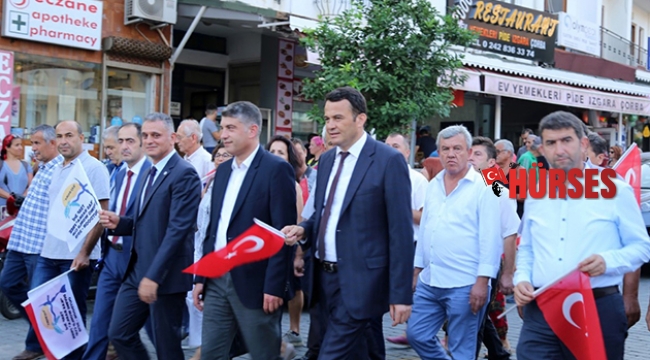 Dalış yarışmaları  kortejle başladı