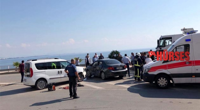 Finike'de kaza: 1 yaralı