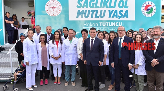 Kepez'e kanser tarama Tır'ı