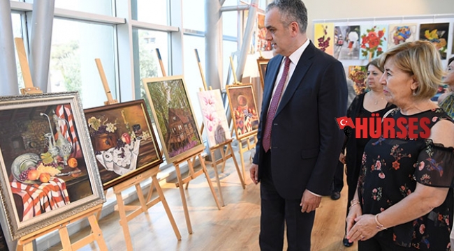 Konyaaltı’nda resim sergisi