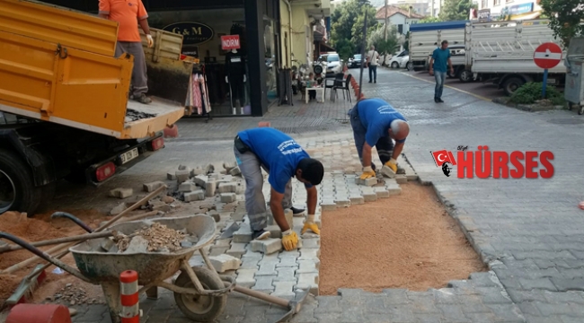 Alanya'da yollara kış bakımı