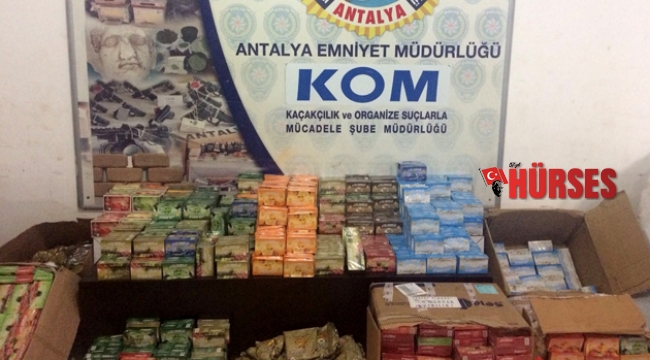 Antalya'da Duman-8 operasyonu