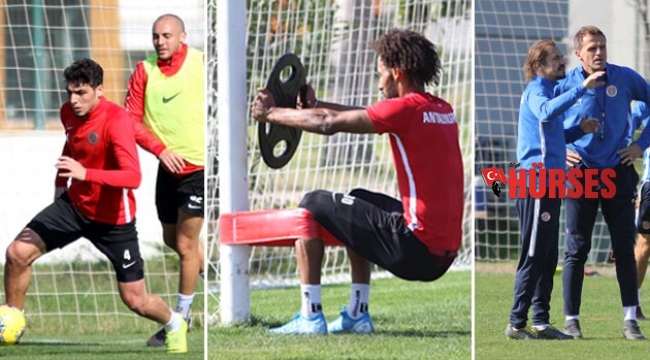 Antalyaspor’da çifte mesai