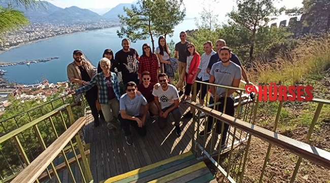 Avrupalı öğrenciler Alanya’da