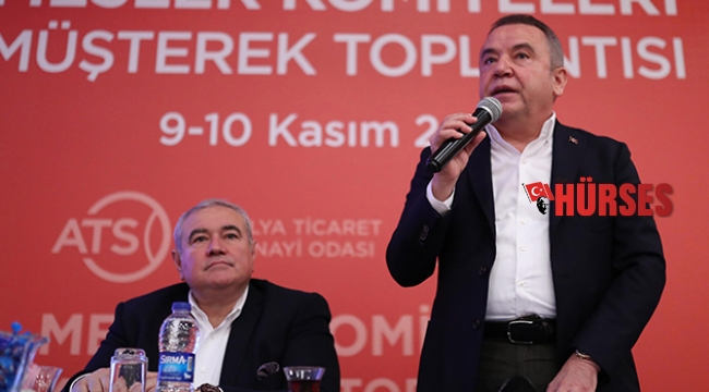 Başkan Böcek, ATSO’da