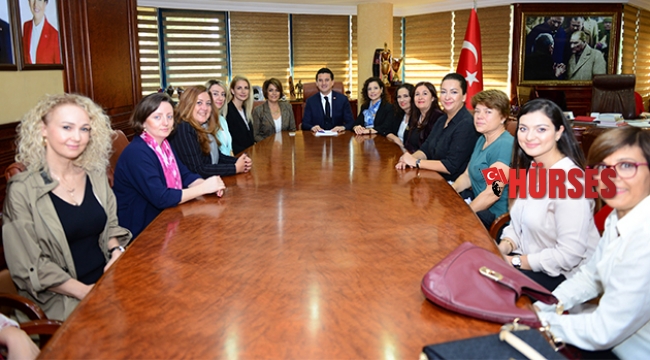 Başkan Köleoğlu’na ziyaret