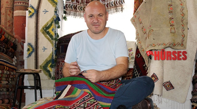 Dokuma halılar  zamana direniyor