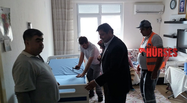 Hasta yatağı desteği sürüyor