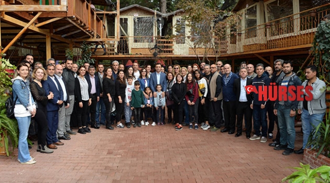 Kahvaltıda buluştular