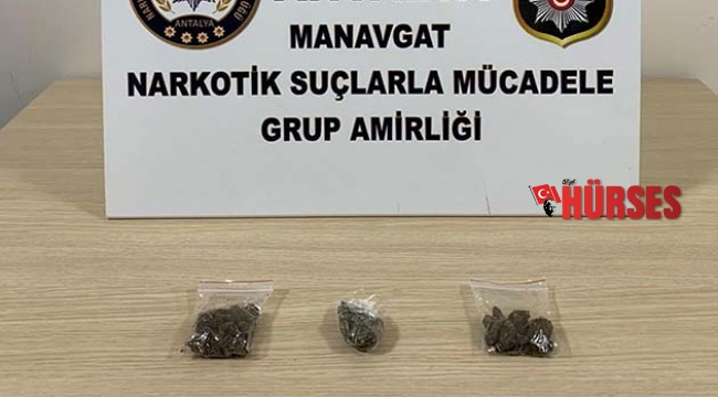 Manavgat'ta uyuşturucu operasyonu