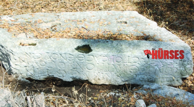 1500 yıllık  hastane yazıtı