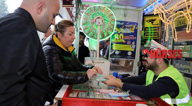 Antalyalılar  şansı kovalıyor