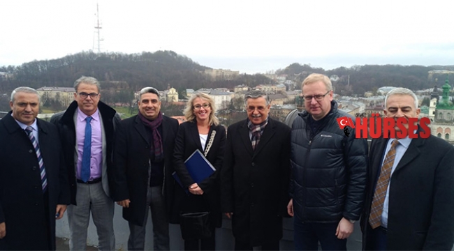 Başkan Topaloğlu'nun Ukrayna temasları