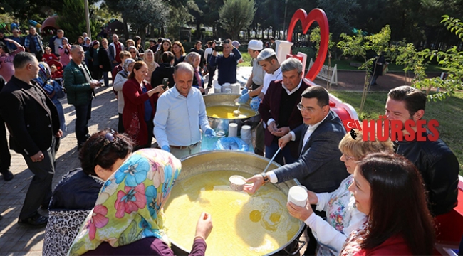 DokumaPark'ta  keşkek ikramı