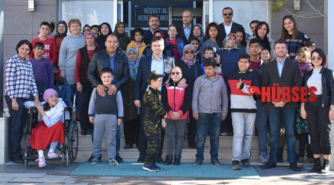 Engelli öğrencilerden  Demre'ye ziyaret