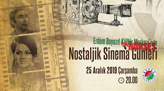 Kepez’de nostaljik sinema günleri