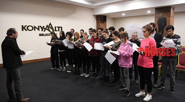 Konyaaltı Belediyesi  Tiyatro Akademisi başladı
