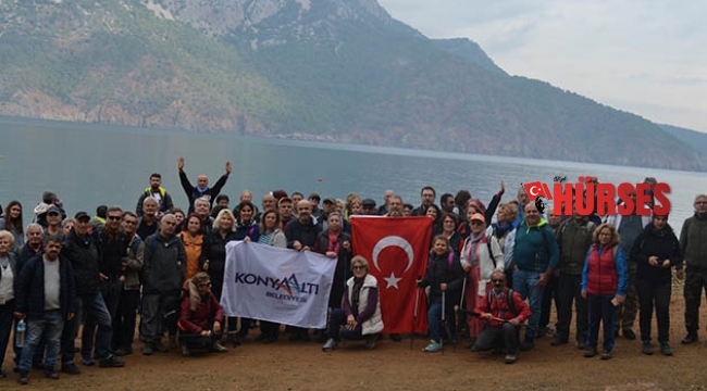 Konyaaltı’nda doğa yürüyüşü
