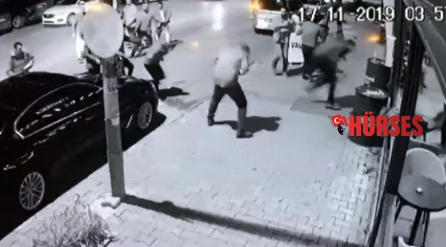 Silahlı çatışma kamerada