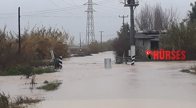 ANTALYA'YI SU BASTI