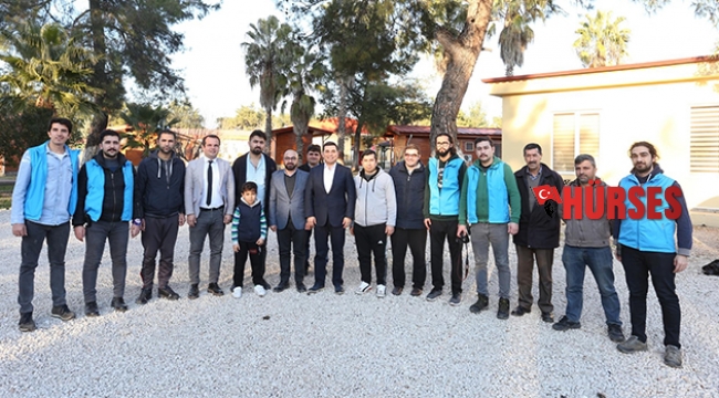 Başkan Tütüncü gençlerle