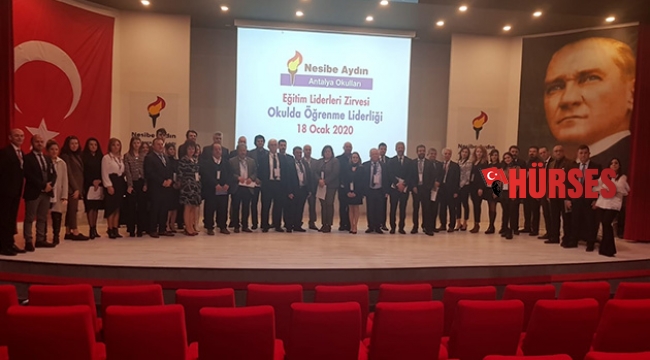Eğitim liderleri Antalya’da buluştu