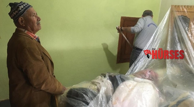 Evlere bakım yapıldı