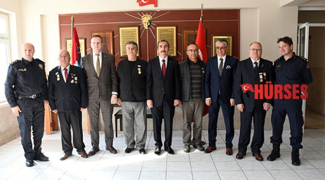 Gazilere berat verildi