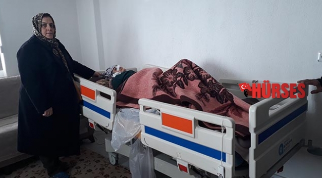 Hasta yatağı desteği sürüyor