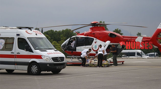 Hava ambulansları hayata bağladı