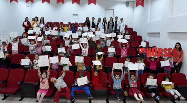 Kreş öğrencileri hijyen elçisi oldu