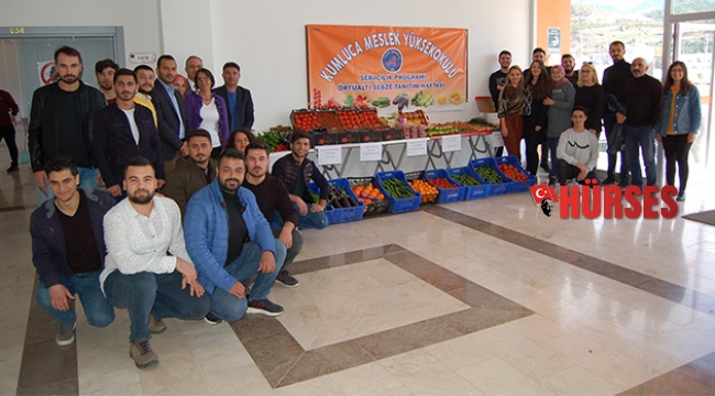 Kumluca’da sebze tanıtım haftası