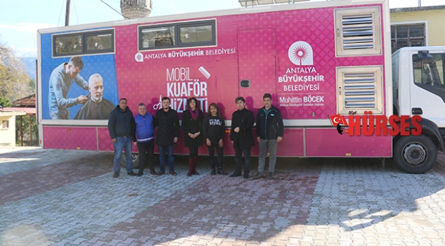 Mobil Kuaför Kaş ve Döşemealtı’nda